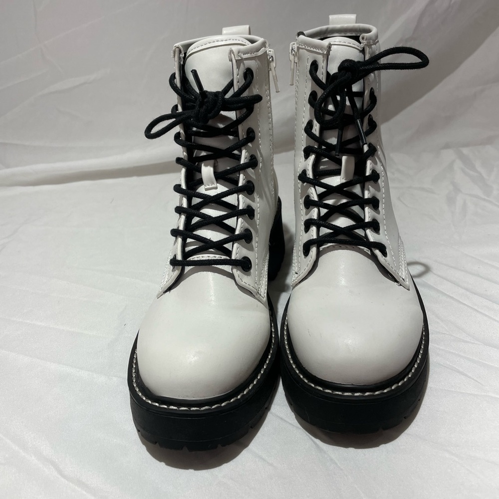 madden girl carra combat boots